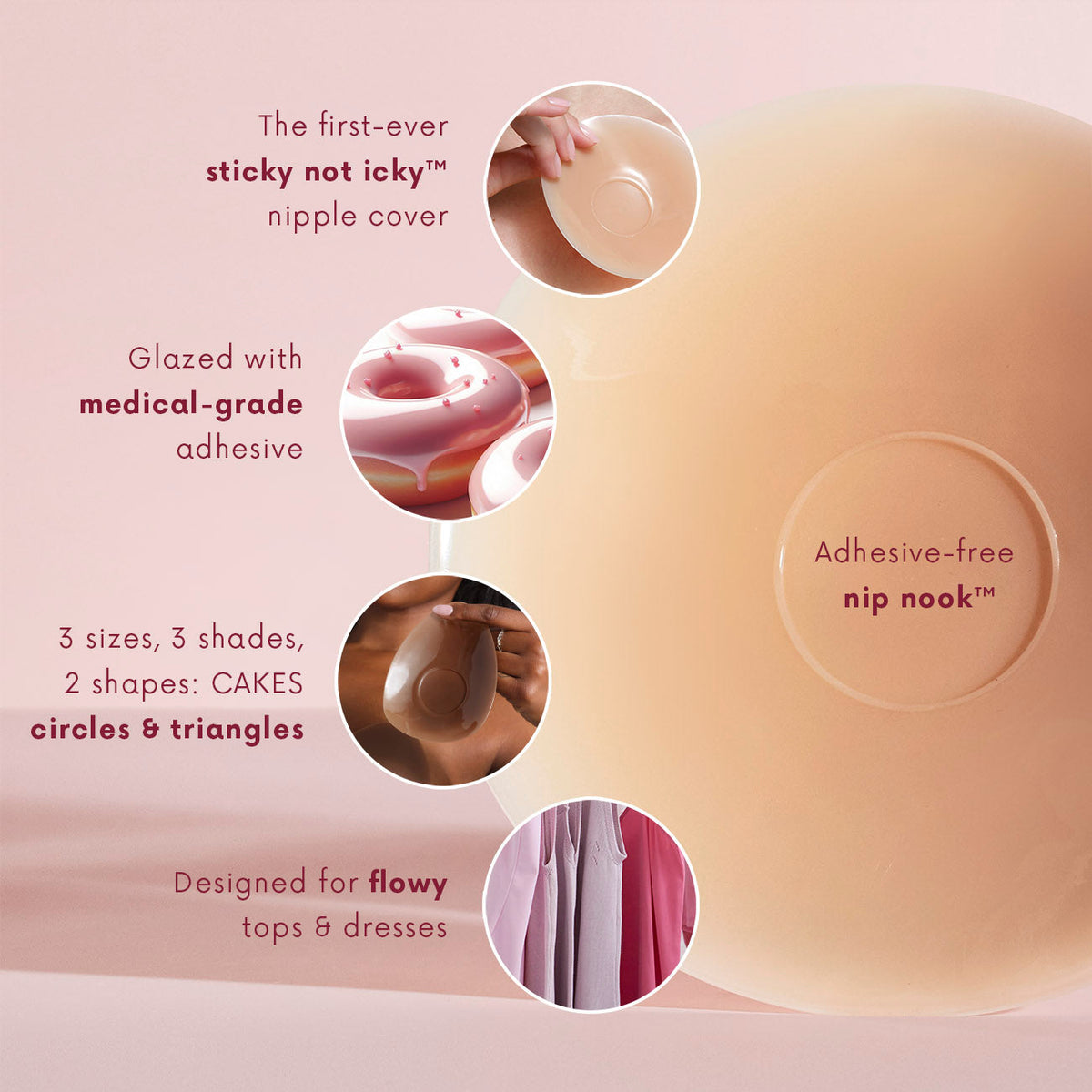 Sticky CAKES™ Cercles